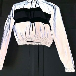 Crop Top Rain Coat
